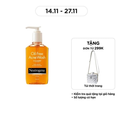 NEUTROGENA Sữa Rửa Mặt Neutrogena Cho Da Mụn Oil-Free Acne 175ml