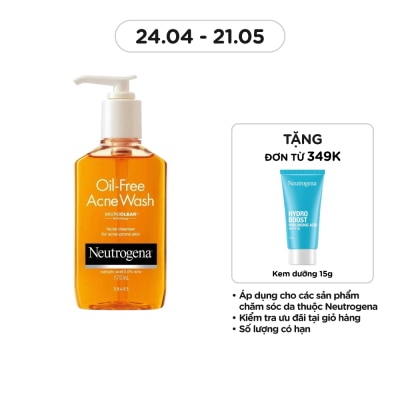 NEUTROGENA Oil-Free Acne Wash 175ml