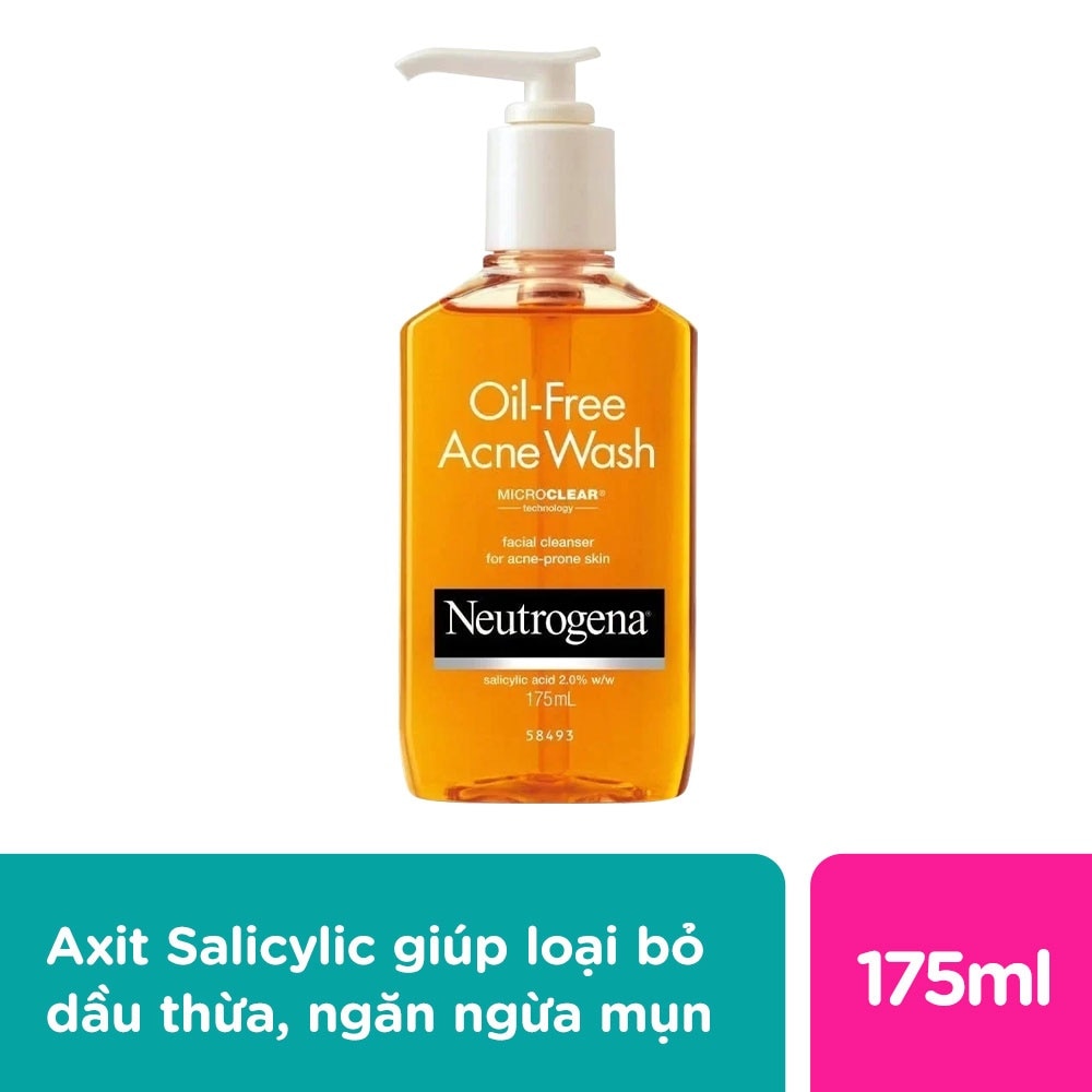 Oil-Free Acne Wash 175ml