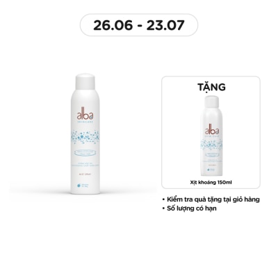 ALBA SKINCARE Xịt Khoáng Alba Skincare Chăm Sóc Da Giàu Khoáng Chất Thiên Nhiên 300ml