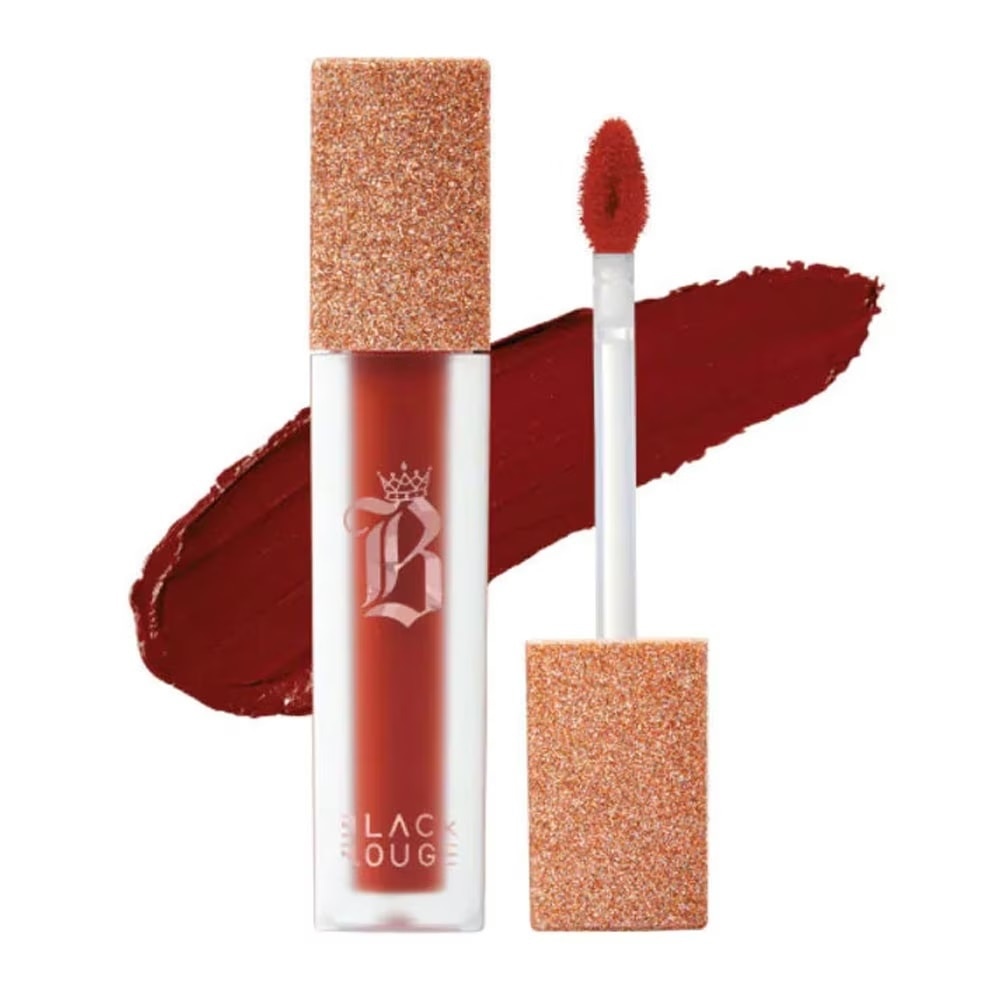 Son Kem Lì Black Rouge Mịn Môi AirFit Velvet Tint Ver 7 Velvet Crown 37.6g.#A37 Unrivaled Chili King