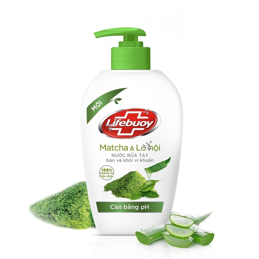 Hand Wash Matcha & Aloe Vera 450g