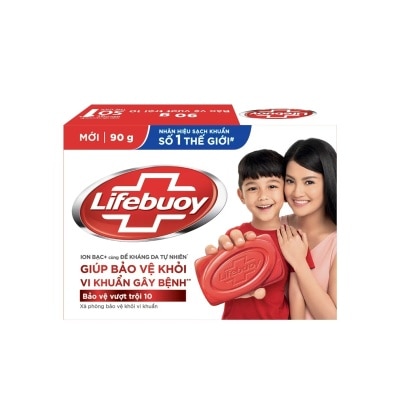 LIFEBUOY Xà Phòng Lifebuoy Bảo Vệ Vượt Trội 10 90g