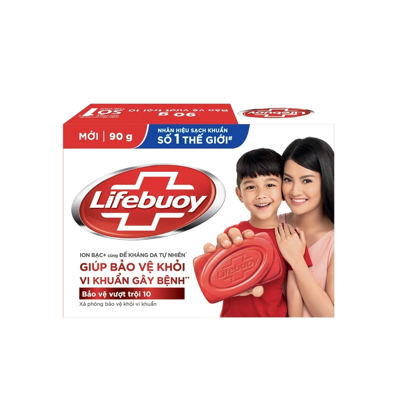 Xà Phòng Lifebuoy Bảo Vệ Vượt Trội 10 90g