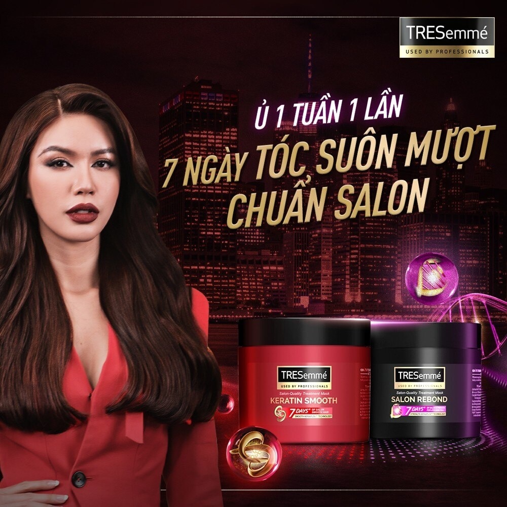 Kem Ủ Tóc Tresemme Chắc Khỏe Salon Rebond 180ml