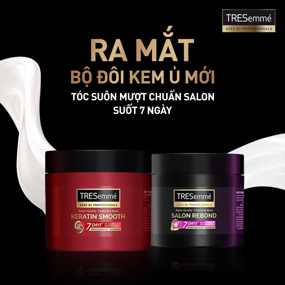 Kem Ủ Tóc Tresemme Chắc Khỏe Salon Rebond 180ml