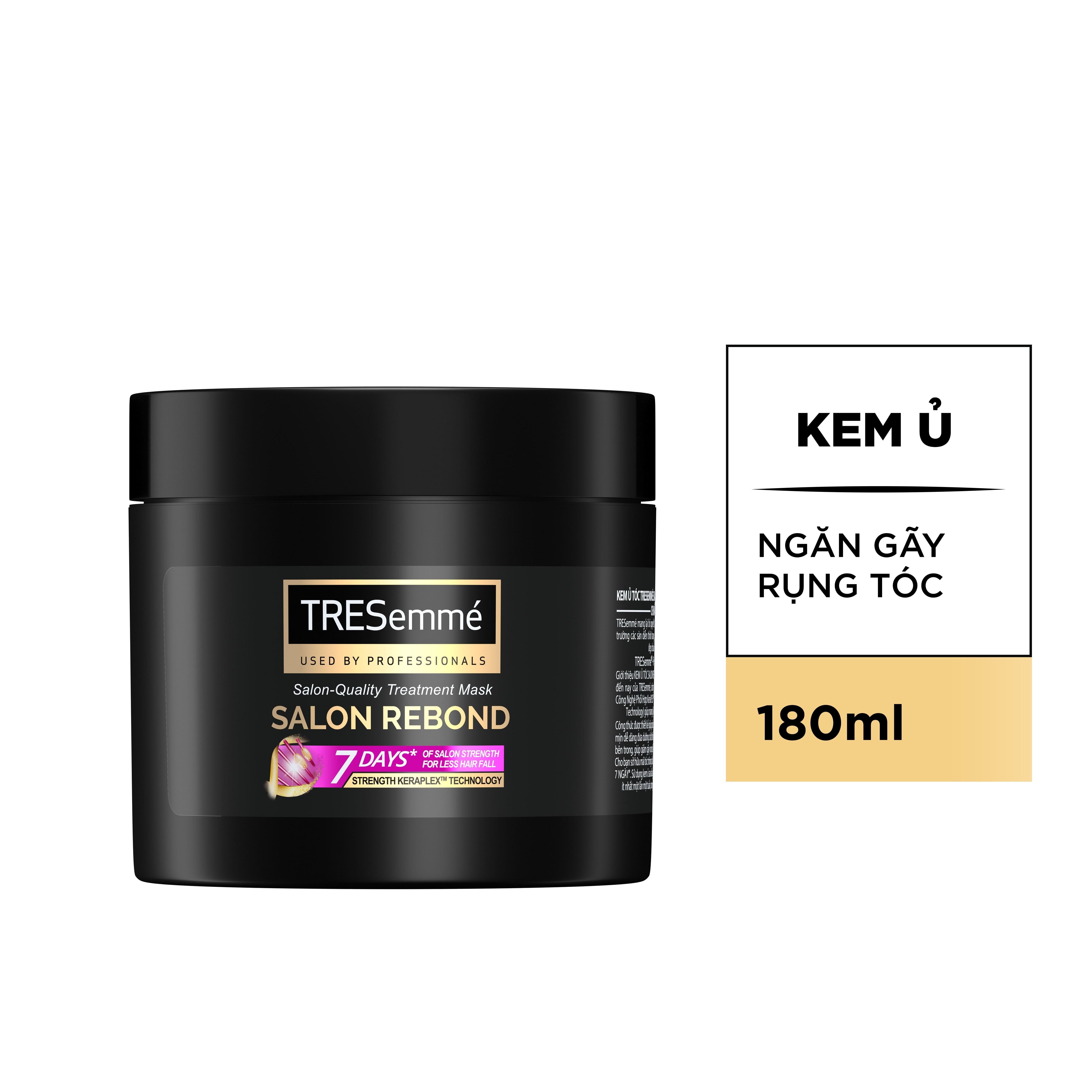 Kem Ủ Tóc Tresemme Chắc Khỏe Salon Rebond 180ml