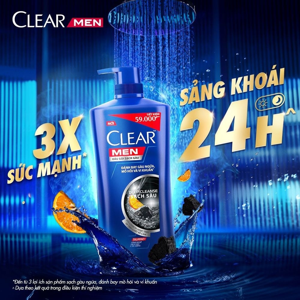 Men Deep Cleanse Shampoo 630g