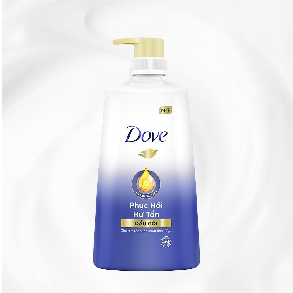 Dầu Gội Dove Phục Hồi Hư Tổn Damage Repair Shampoo 640g(621ml)