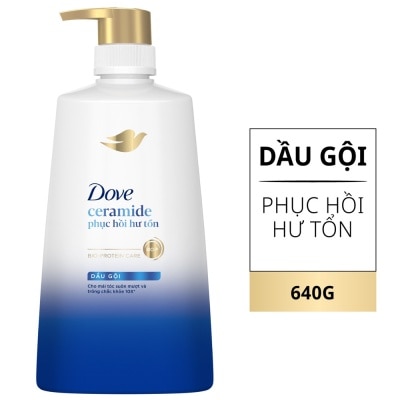 DOVE Dầu Gội Dove Phục Hồi Hư Tổn Damage Repair Shampoo 640g(621ml)