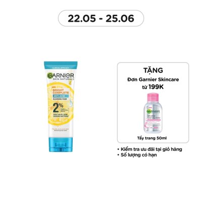 GARNIER Skin Naturals Bright Complete Anti-acne Cleansing Foam 100ml