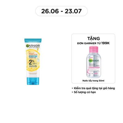 GARNIER Skin Naturals Bright Complete Anti-acne Cleansing Foam 100ml