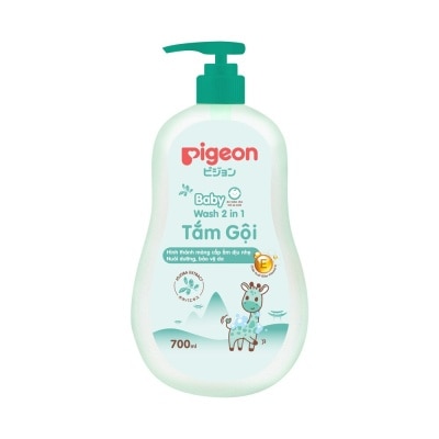 PIGEON Gel Tắm Gội Trẻ Em Pigeon 2in1 Jojoba 700ml