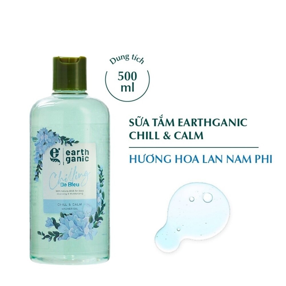 Chill & Calm Shower Gel De Bleu 500ml