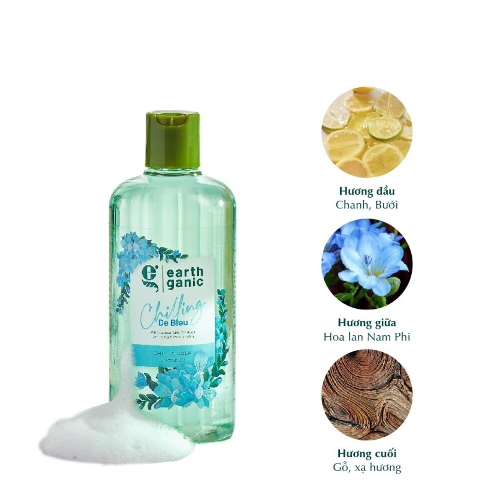 Chill & Calm Shower Gel De Bleu 500ml