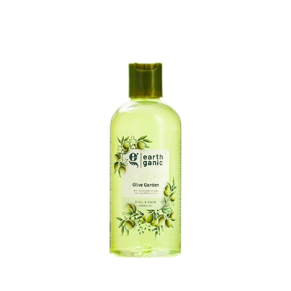 Gel Tắm Earthganic Chill & Calm Hương Ô Liu 240ml