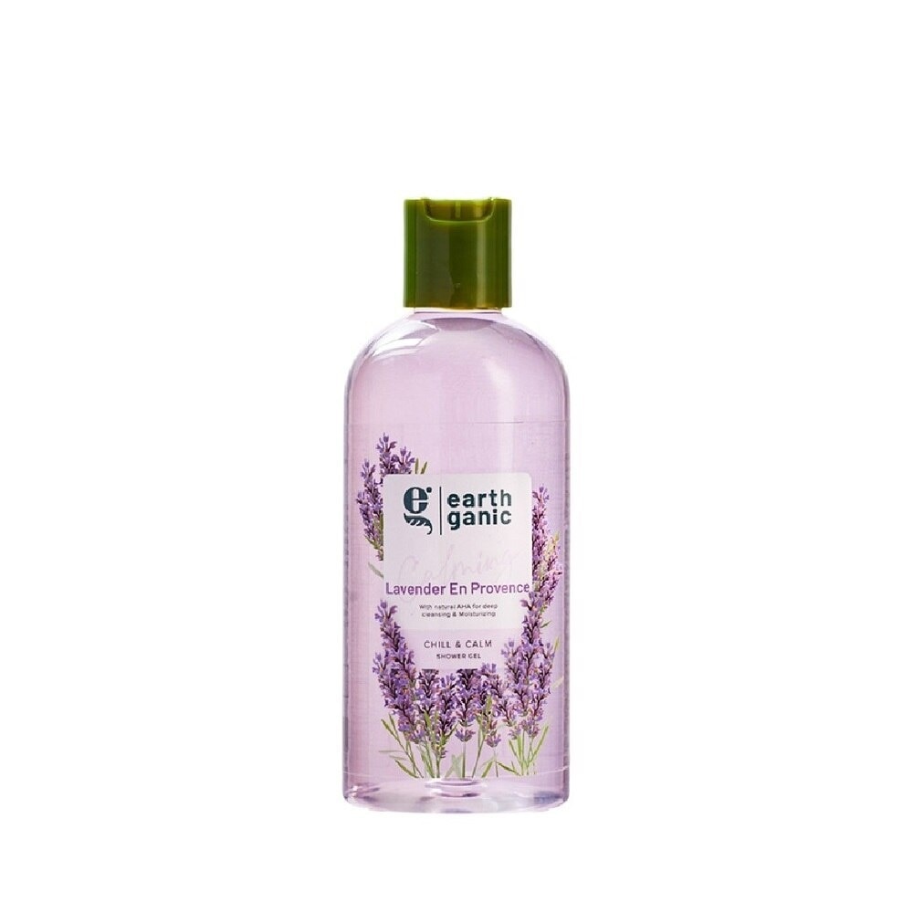 Gel Tắm Earthganic Chill & Calm Hương Hoa Oải Hương 240ml