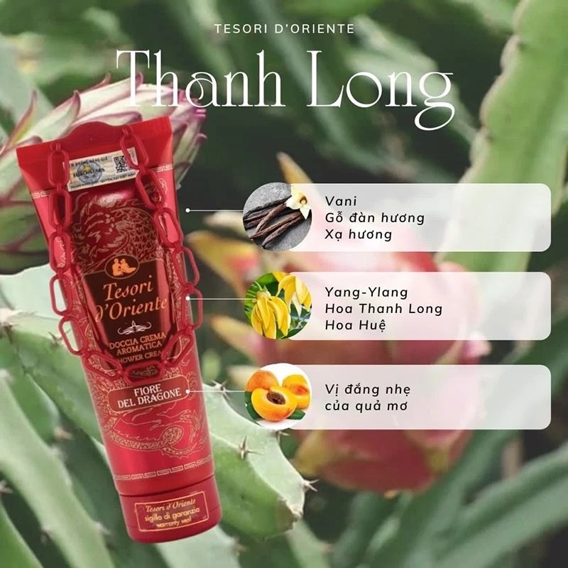 Sữa Tắm Tesori D'Oriente Nước Hoa Thanh Long 250ml image