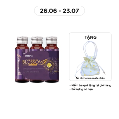 BLOSSOMY Thực Phẩm Bảo Vệ Sức Khỏe Blossomy Premium Thảo Dược Lốc 3 Chai x 50ml