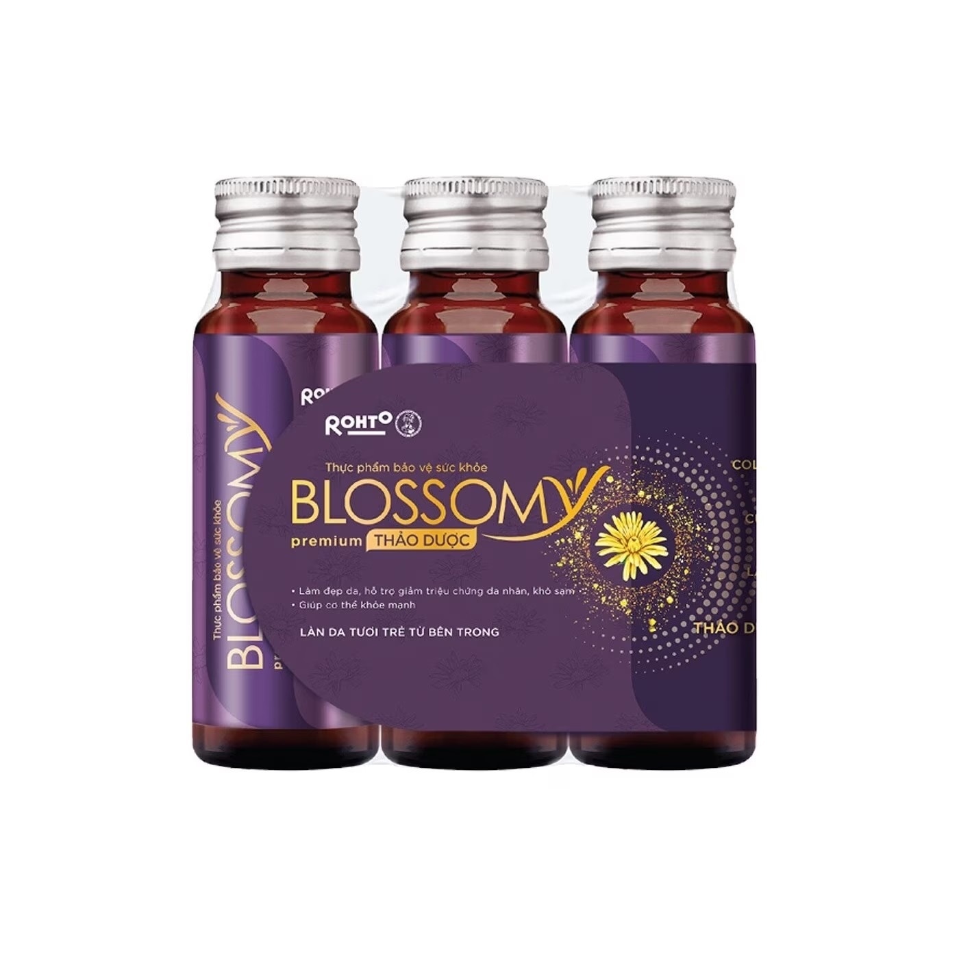 Blossomy Premium Health Care Drink Herbal Protection From Inside 50ml x 3 Bottles