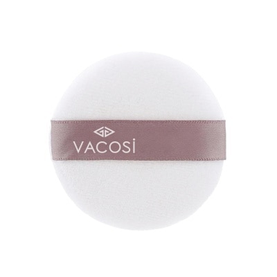 VACOSI Vacosi Small White Round Puff BP19