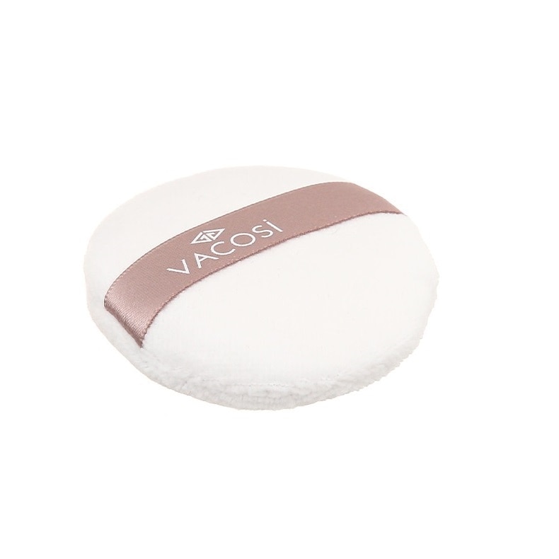 Vacosi Small White Round Puff BP19