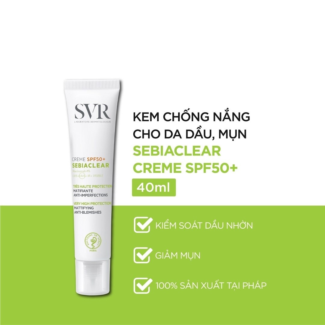 SVR Sebiaclear Creme SPF50+ 40ml