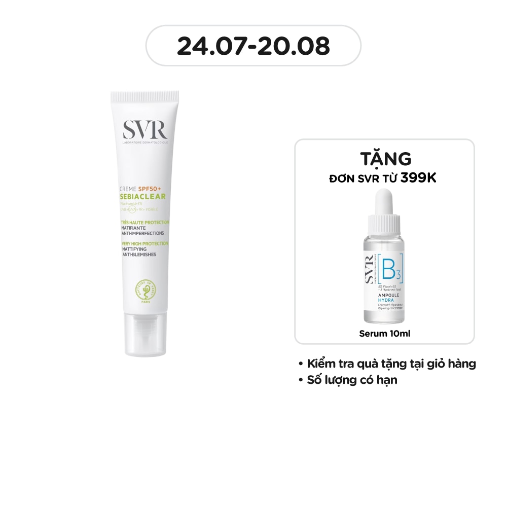 SVR Sebiaclear Creme SPF50+ 40ml