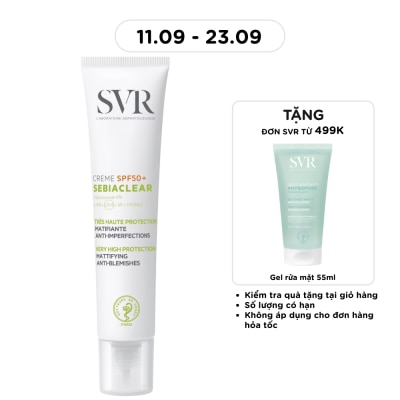 SVR - Kem Chống Nắng SVR Sebiaclear SPF50+ 40ml image