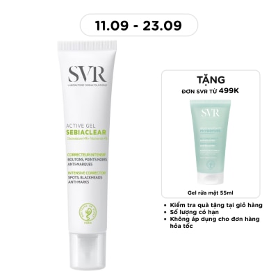 SVR - Gel Dưỡng Ẩm SVR Giảm Mụn Sebiaclear Active 40ml image