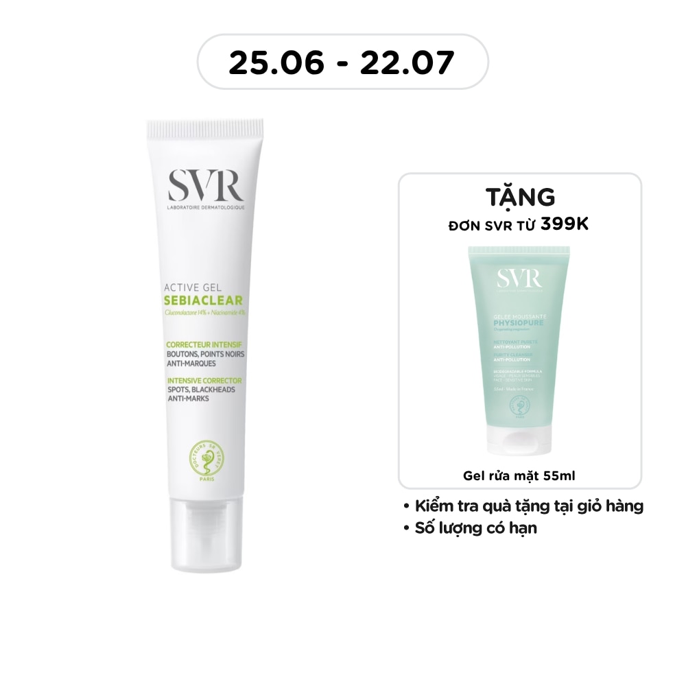 SVR Sebiaclear Active Gel 40ml