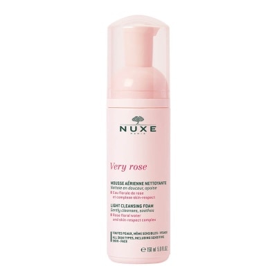 NUXE Sữa Rửa Mặt Nuxe Tạo Bọt Chiết Xuất Hoa Hồng Very Rose Light Cleansing Foam 150ml