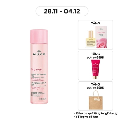 NUXE Nước Tẩy Trang Nuxe 3in1 Chiết Xuất Hoa Hồng Very Rose Micellar Water 200ml