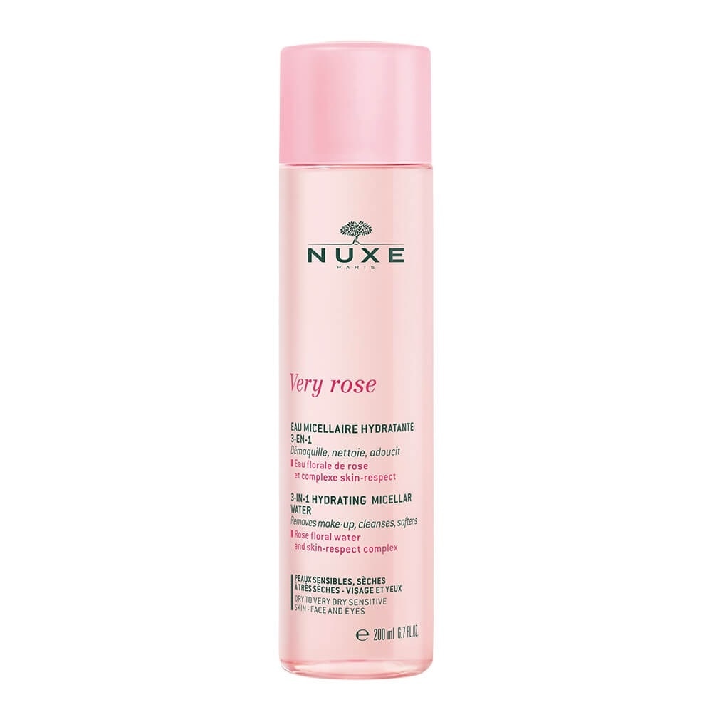 Nước Tẩy Trang Nuxe 3in1 Chiết Xuất Hoa Hồng Very Rose Micellar Water 200ml