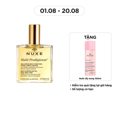 NUXE Dầu Dưỡng Da Nuxe Huile Prodigieuse Multi-Purpose Dry Oil 100ml