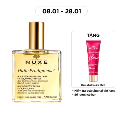 NUXE Dầu Dưỡng Da Nuxe Huile Prodigieuse Multi-Purpose Dry Oil 100ml