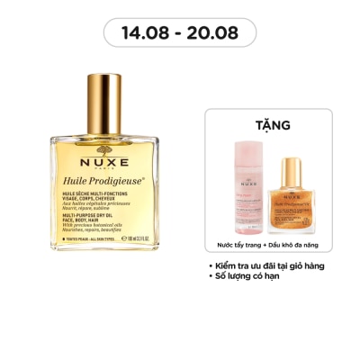 NUXE Dầu Dưỡng Da Nuxe Huile Prodigieuse Multi-Purpose Dry Oil 100ml