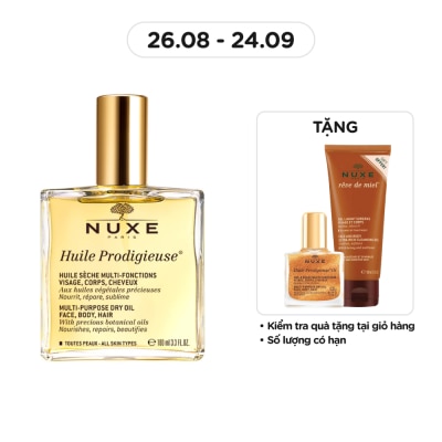 NUXE Dầu Dưỡng Da Nuxe Huile Prodigieuse Multi-Purpose Dry Oil 100ml