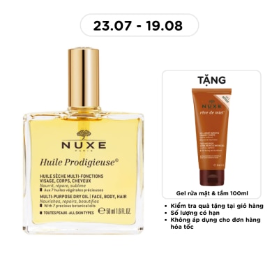 NUXE - Dầu Dưỡng Da Nuxe Huile Prodigieuse Multi-Purpose Dry Oil 50ml image