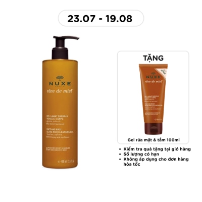 NUXE - Reve De Miel Face And Body Ultra Rich Cleansing Gel 400ml image