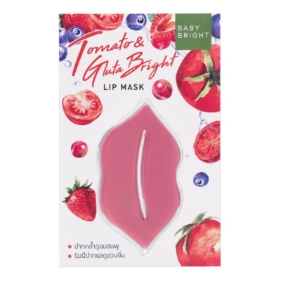 BABY BRIGHT Mặt Nạ Môi Baby Bright Tomato & Gluta Bright Lip Mask 10g