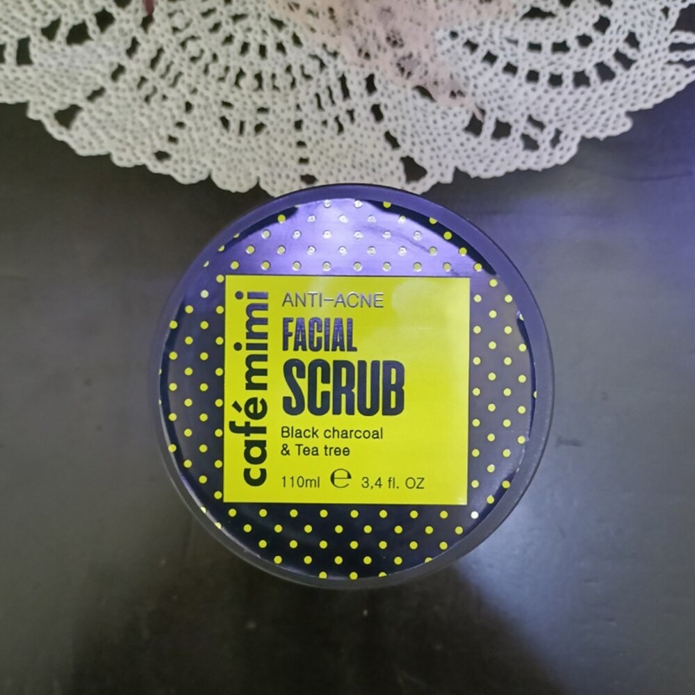 Tẩy Tế Bào Chết Da Mặt Cafemimi Ngăn Ngừa Mụn Facial Scrub Anti-Acne 110ml