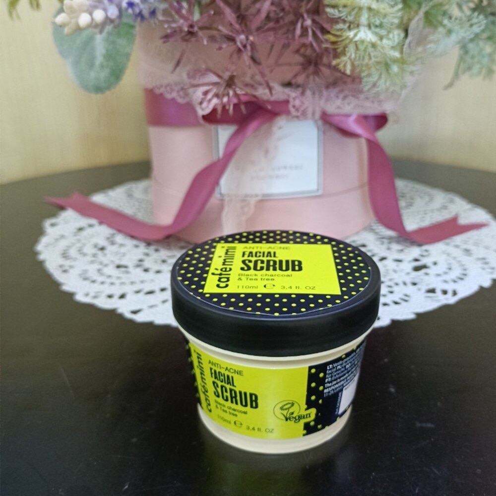 Tẩy Tế Bào Chết Da Mặt Cafemimi Ngăn Ngừa Mụn Facial Scrub Anti-Acne 110ml