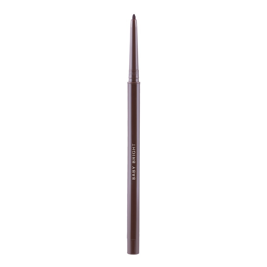 Chì Kẻ Mắt Baby Bright 2 In 1 Tiny & Slim Liner 0.1g .#02 Intense Brown