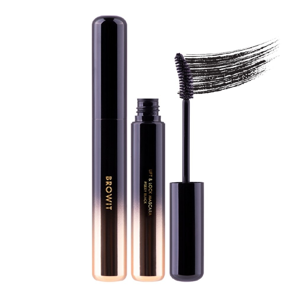 Mascara BROWIT Lift & Lock Mascara 6g .# Sexy Black