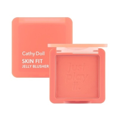 CATHY DOLL Má Hồng Dạng Kem Cathy Doll Skin Fit Jelly Blusher 6g .#02 Gala Peach