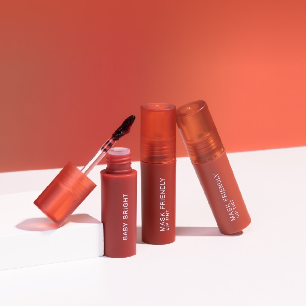 Son Kem Lì Baby Bright Mask Friendly Lip Tint 2.5g .#07 Persimmon Jam