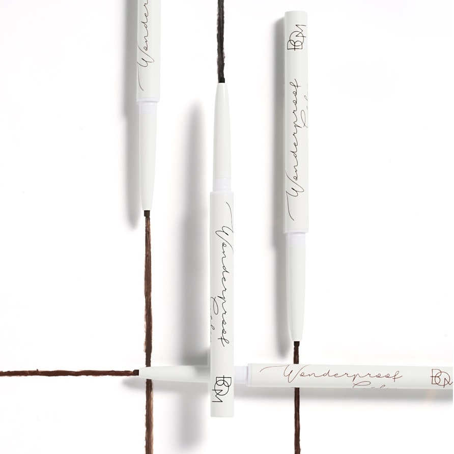 Chì Kẻ Mắt BOM Siêu Mảnh Lâu Trôi Wonderproof Gel Slim 0.1g .#01 Midnight Black Màu Đen Sống Động