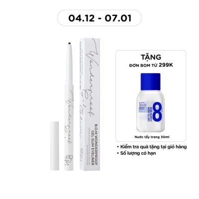 BOM Chì Kẻ Mắt BOM Siêu Mảnh Lâu Trôi Wonderproof Gel Slim 0.1g .#03 Deep Brown Nâu Đậm Cuốn Hút