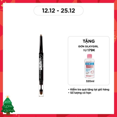 SILKYGIRL 24H Flat Tip Brow Liner 0.15g .#01 Natural Brown